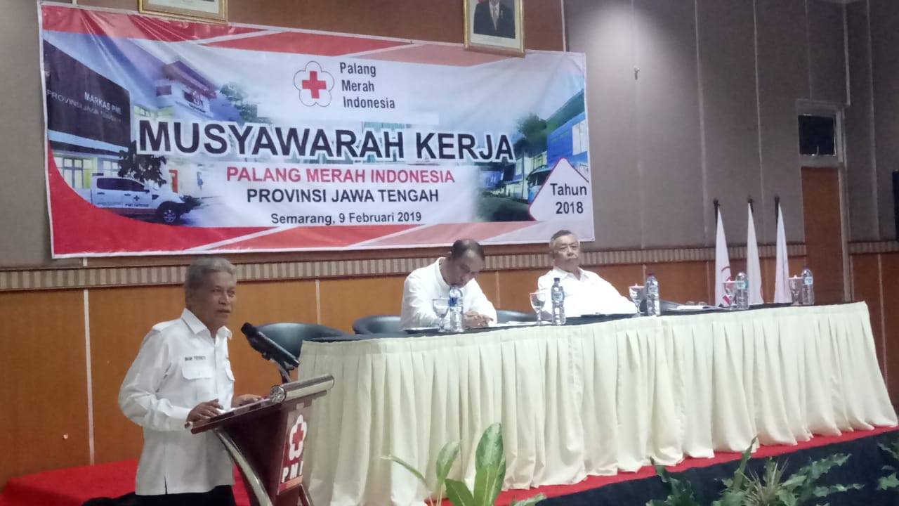 Pembukaan Musyawarah Kerja PMI Provinsi Jawa Tengah